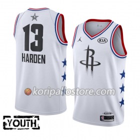 Houston Rockets James Harden 13 2019 All Star Jordan Brand Valkoinen Lasten Pelipaidat Swingman